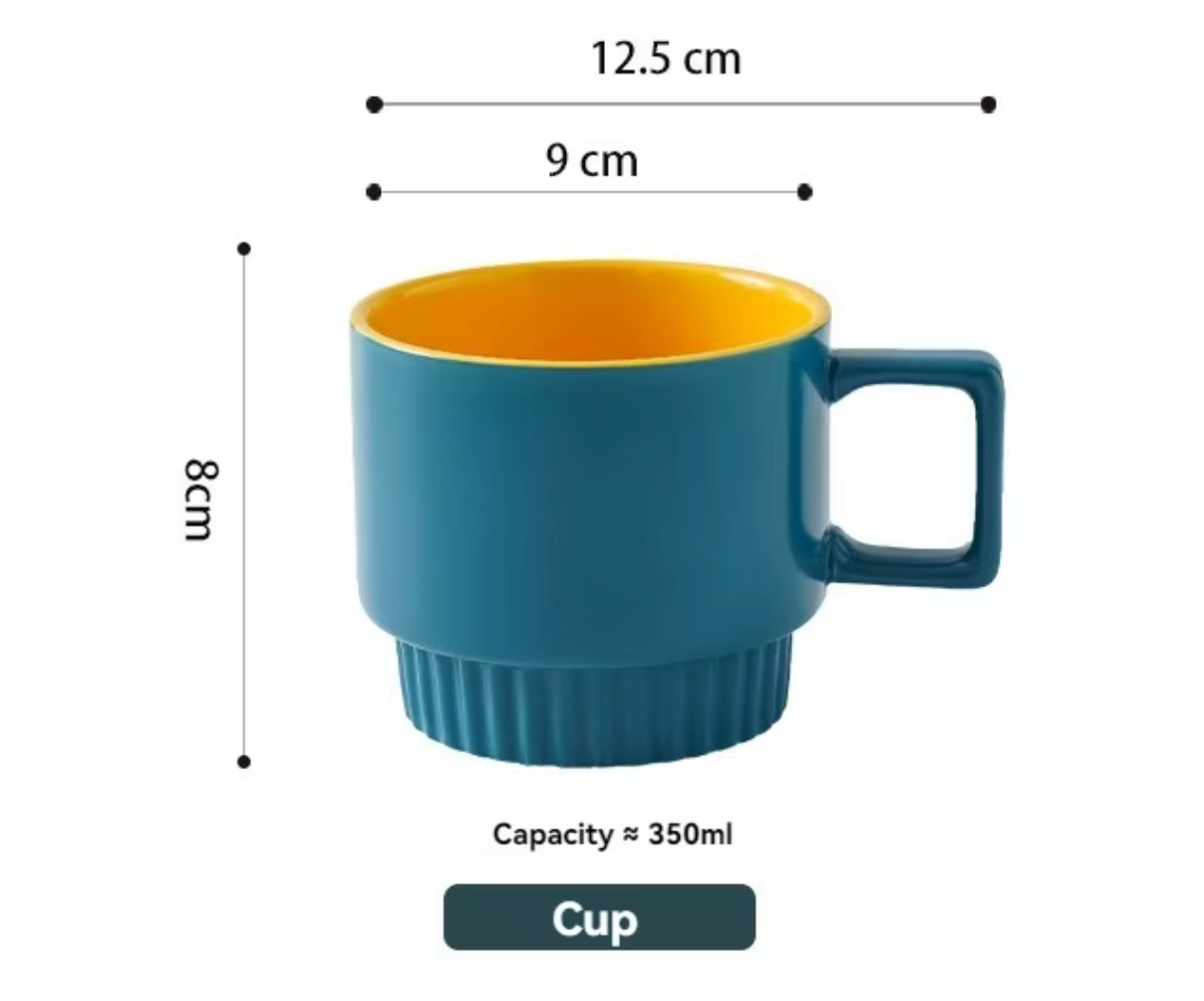 Nordic Ceramic Mark Stack Coffee Cup